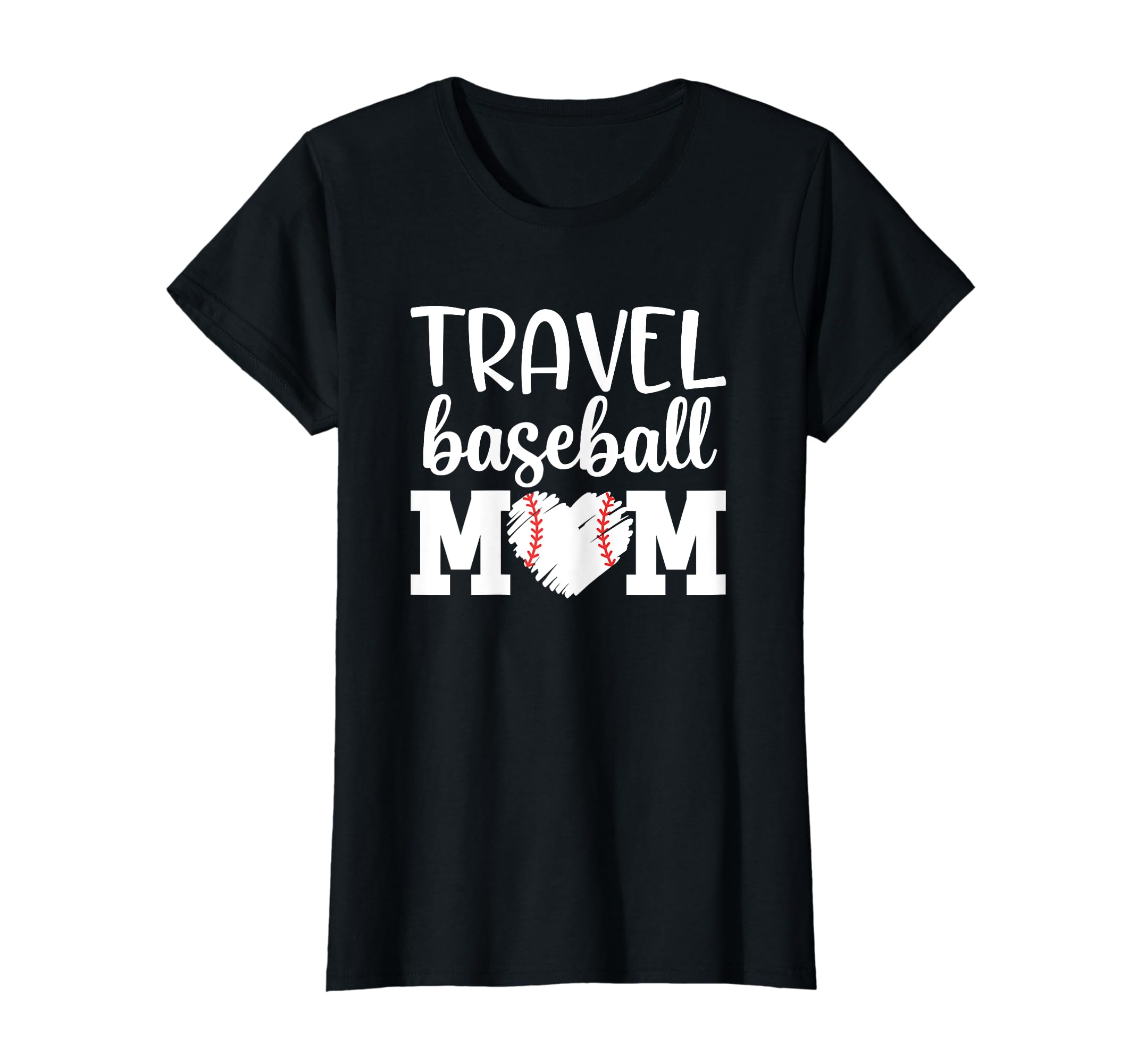 Baseball Mom Travel Team Proud T-Shirt - Custom Art Print for Adults - T-Shirt, Sweatshirt, Hoodie
