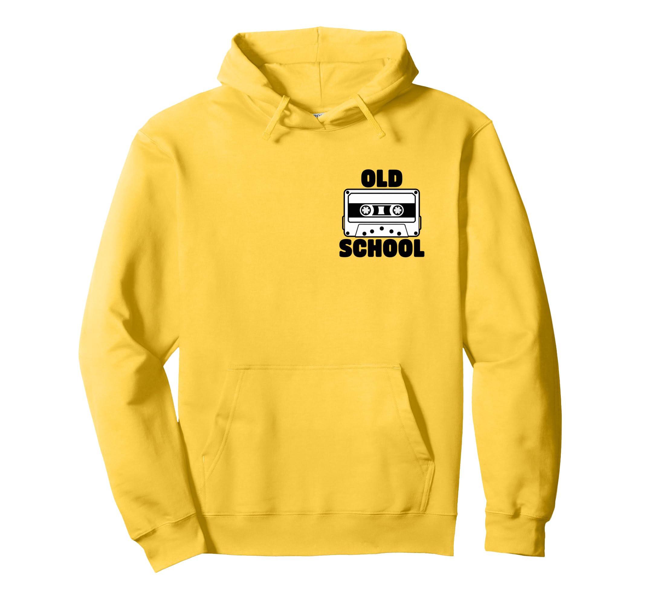 Old School Funny Pocket 80S 90S Music Hoodie - Minimalist Print for Adults - T-Shirt, Sweatshirt, Hoodie