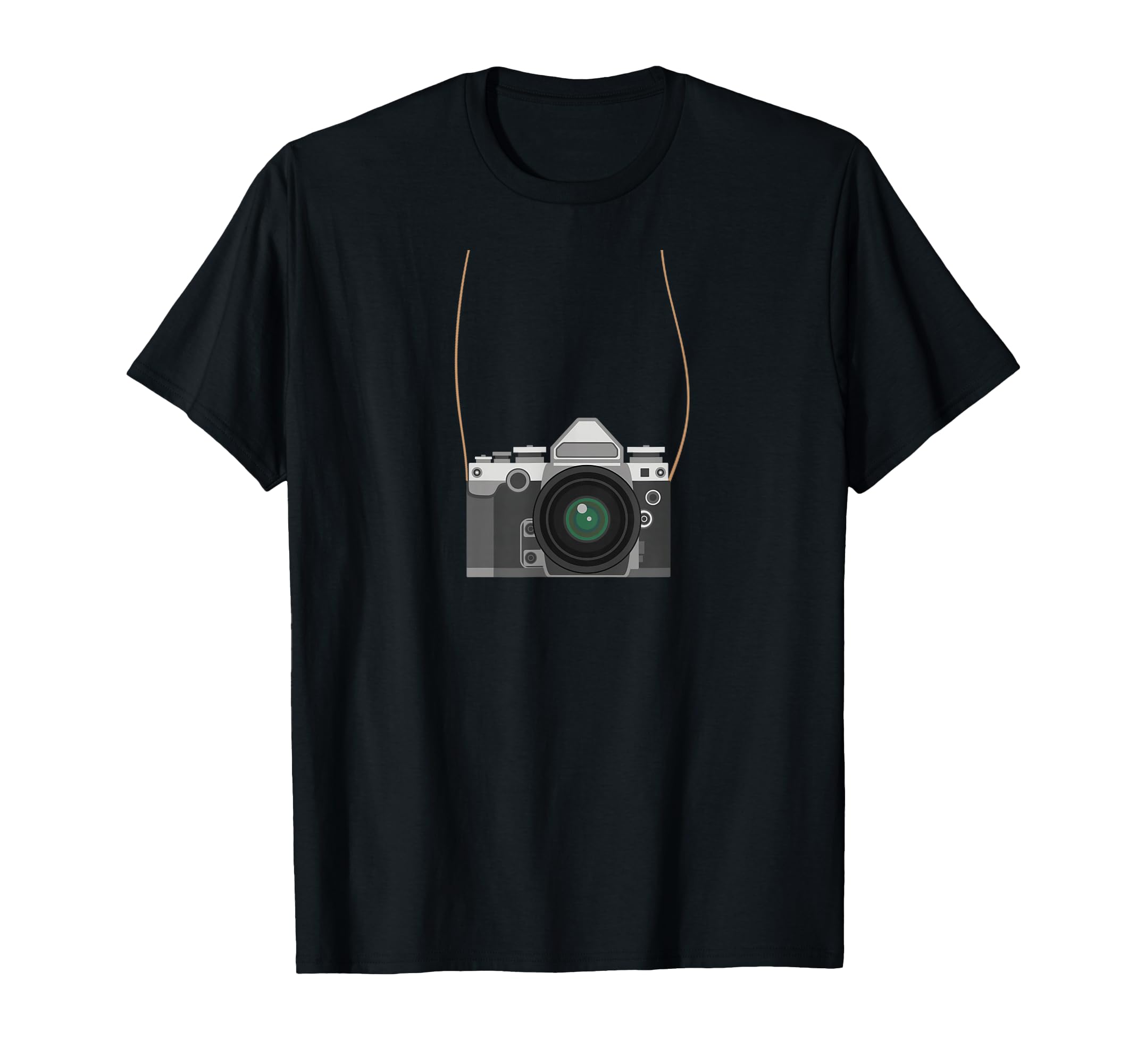 Fake Tourist Camera Photographer Vacation T-Shirt - Unique Graphic Unisex - T-Shirt, Sweatshirt, Hoodie
