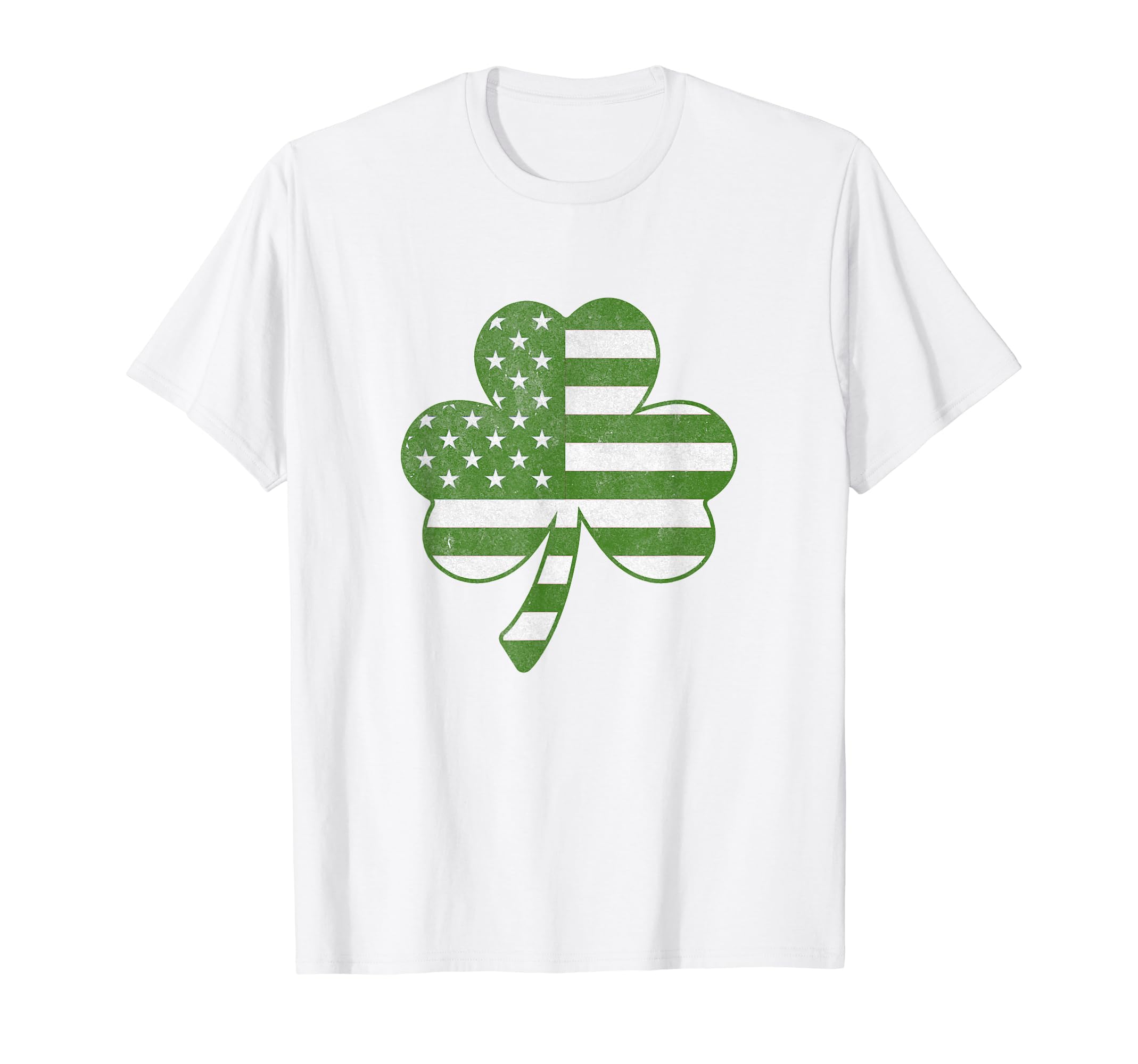 Shamrock Irish American Flag St T-Shirt - Unique Graphic for Adults - T-Shirt, Sweatshirt, Hoodie