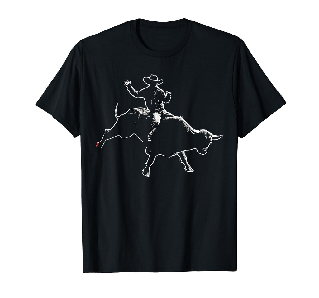 Cowboy Rodeo Horse Riding Usa Cowboy T-Shirt - Trendy Graphic Unisex - T-Shirt, Sweatshirt, Hoodie