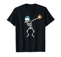 Dabbing Skeleton Baseball Player T-Shirt - Aesthetic Graphic for Adults - T-Shirt, Sweatshirt, Hoodie