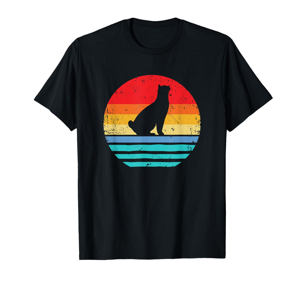 Manx Cat Cat People Sunset Cat T-Shirt - Custom Art Print Men Women - T-Shirt, Sweatshirt, Hoodie