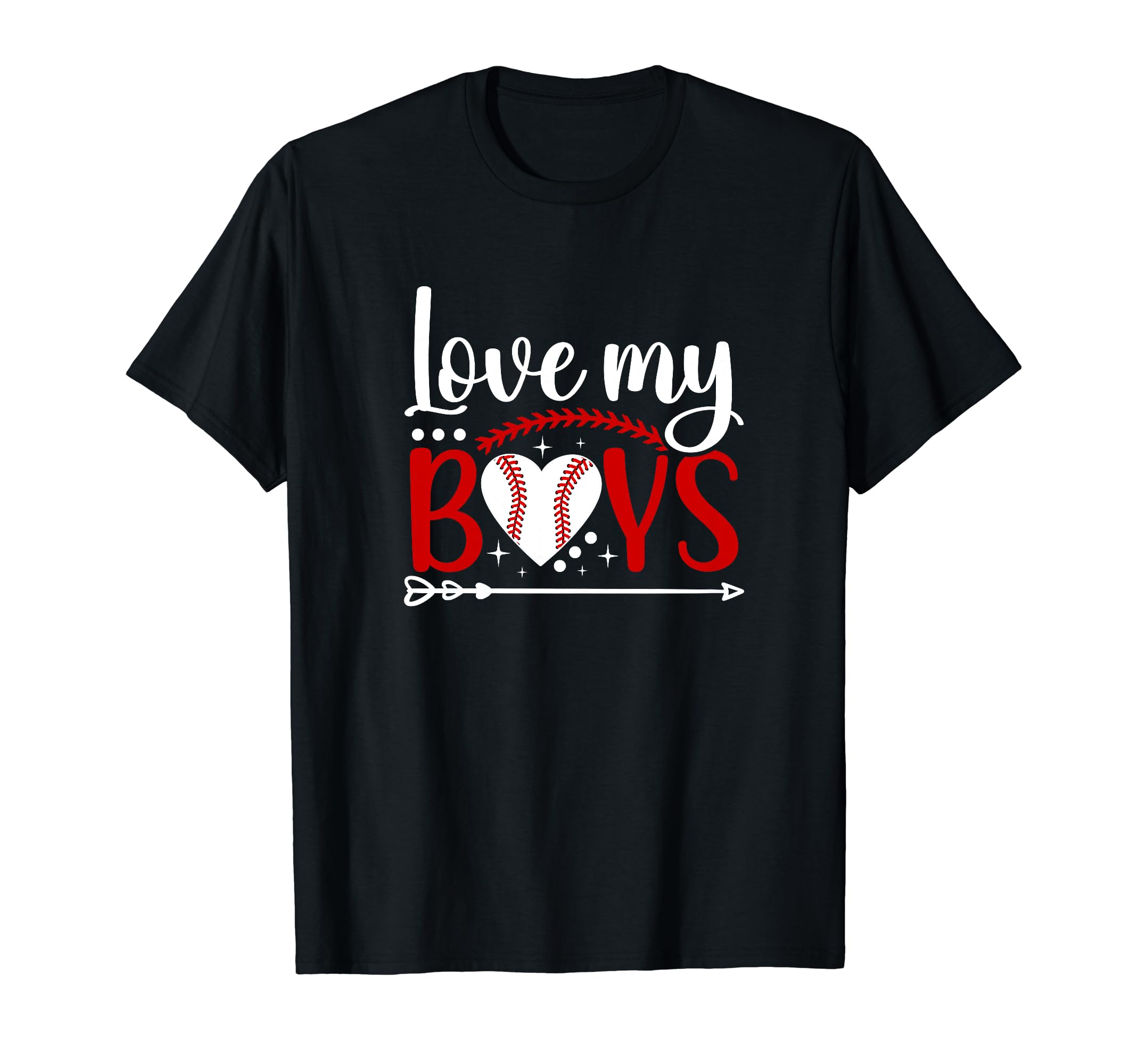 Love My Baseball Mom Baseball T-Shirt - Casual Everyday Wear for Adults - T-Shirt, Sweatshirt, Hoodie