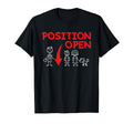 Funny Single Dad Family Position Open T-Shirt - Unique Graphic Men Women - T-Shirt, Sweatshirt, Hoodie