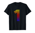 Number 1 Birthday Gift Disco T-Shirt - Fun Novelty Design for Adults - T-Shirt, Sweatshirt, Hoodie