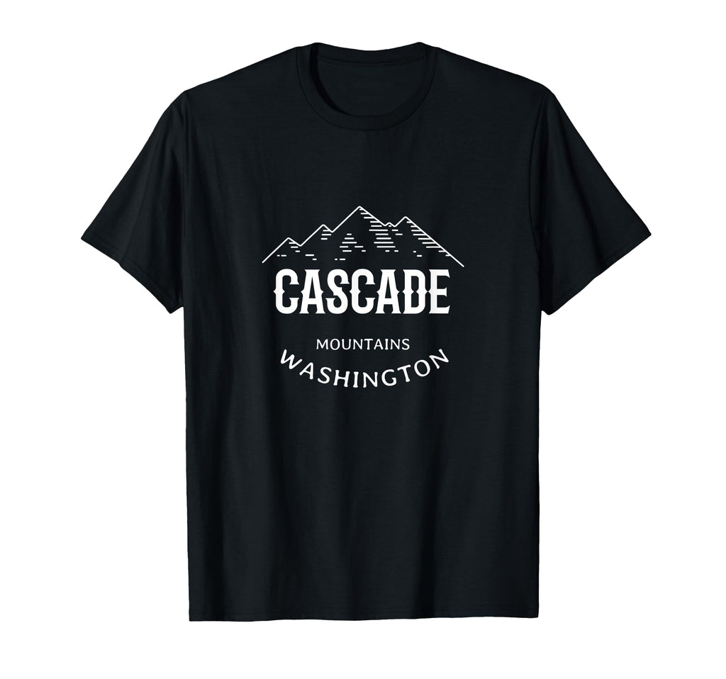 Cascade Mountains Washington Mountains T-Shirt - Trendy Graphic for Adults - T-Shirt, Sweatshirt, Hoodie