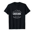 Cascade Mountains Washington Mountains T-Shirt - Trendy Graphic for Adults - T-Shirt, Sweatshirt, Hoodie