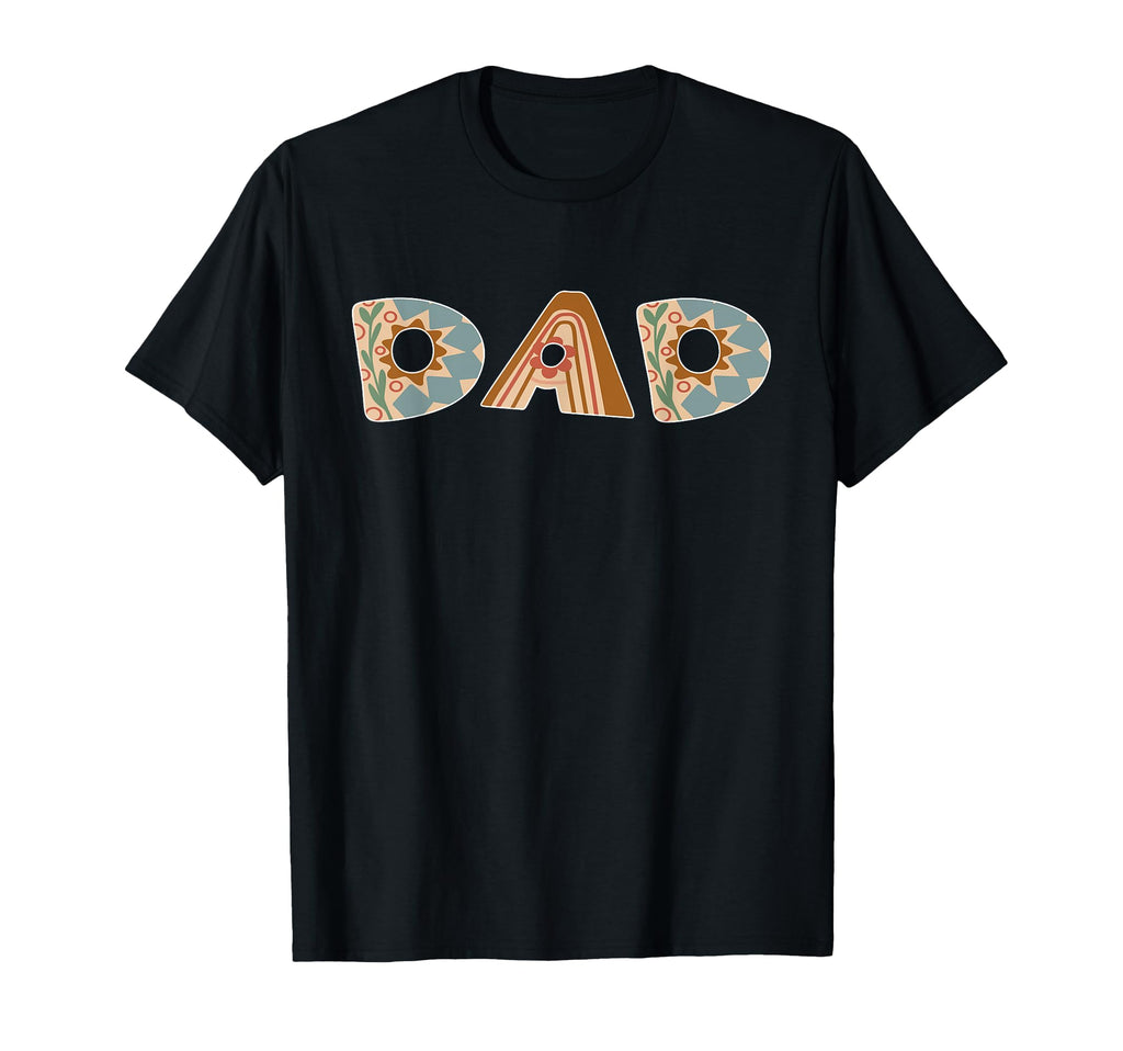 Hippie Boho Daddy Dad Birthday Party T-Shirt - Casual Everyday Wear Unisex - T-Shirt, Sweatshirt, Hoodie