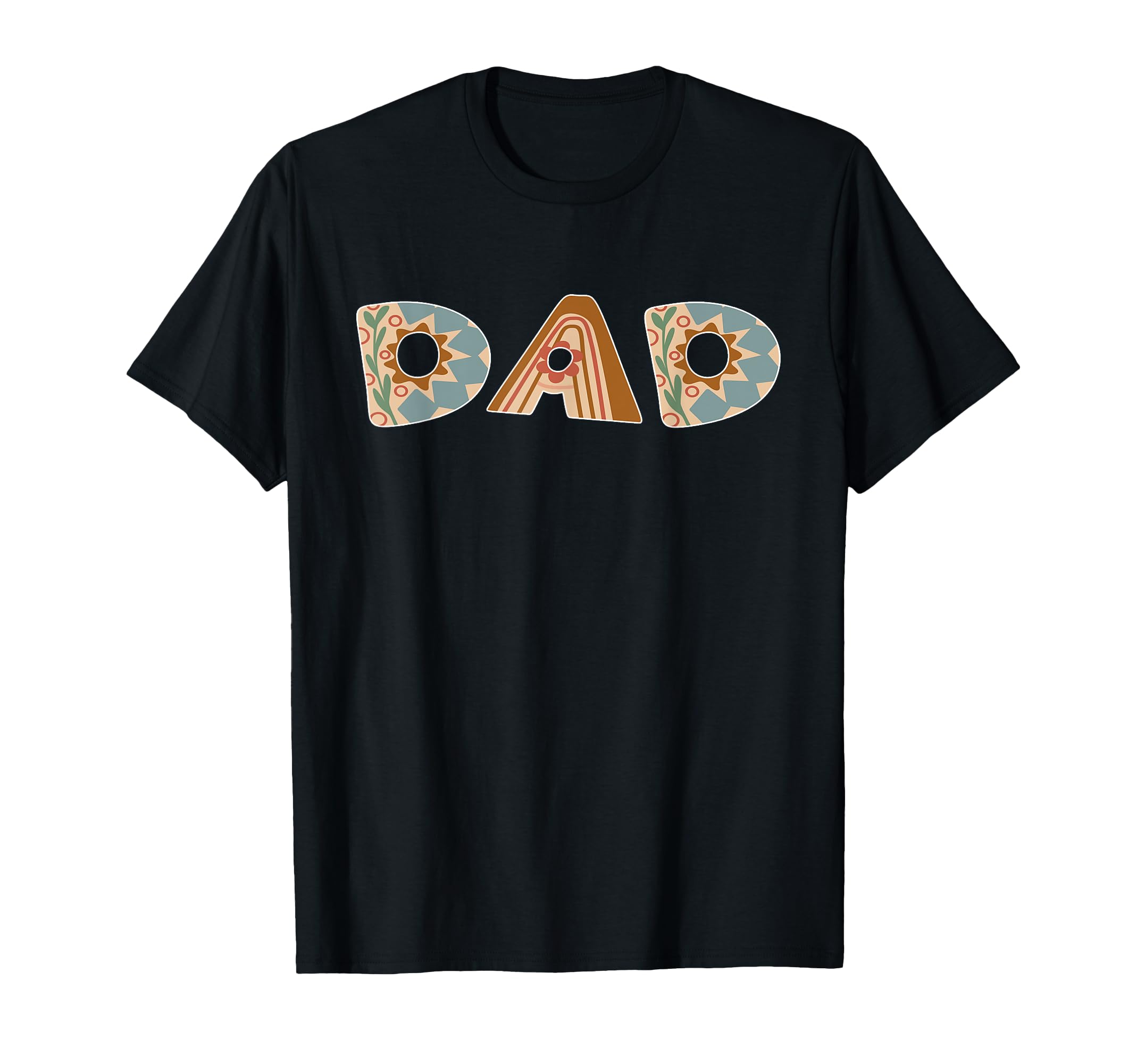 Hippie Boho Daddy Dad Birthday Party T-Shirt - Casual Everyday Wear Unisex - T-Shirt, Sweatshirt, Hoodie