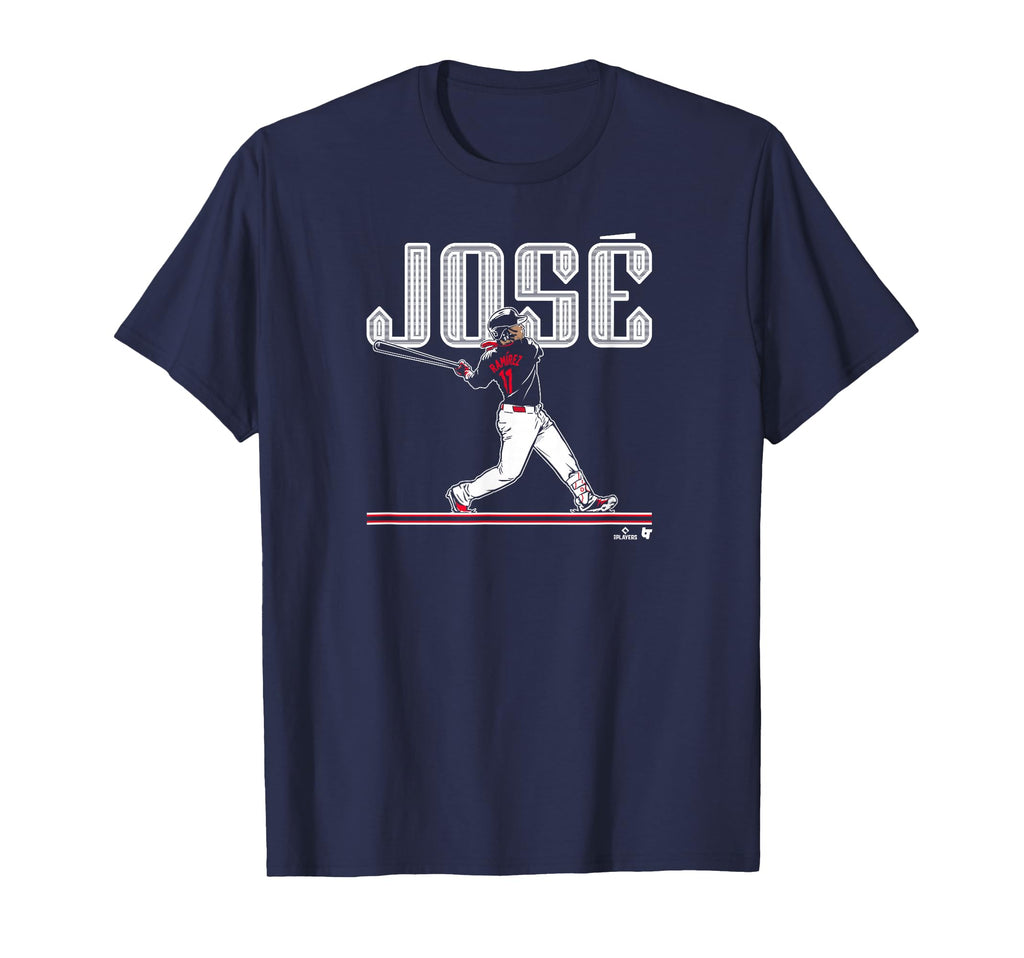 Jose Ramirez Slugger Swing Cleveland T-Shirt - Unique Graphic for Adults - T-Shirt, Sweatshirt, Hoodie