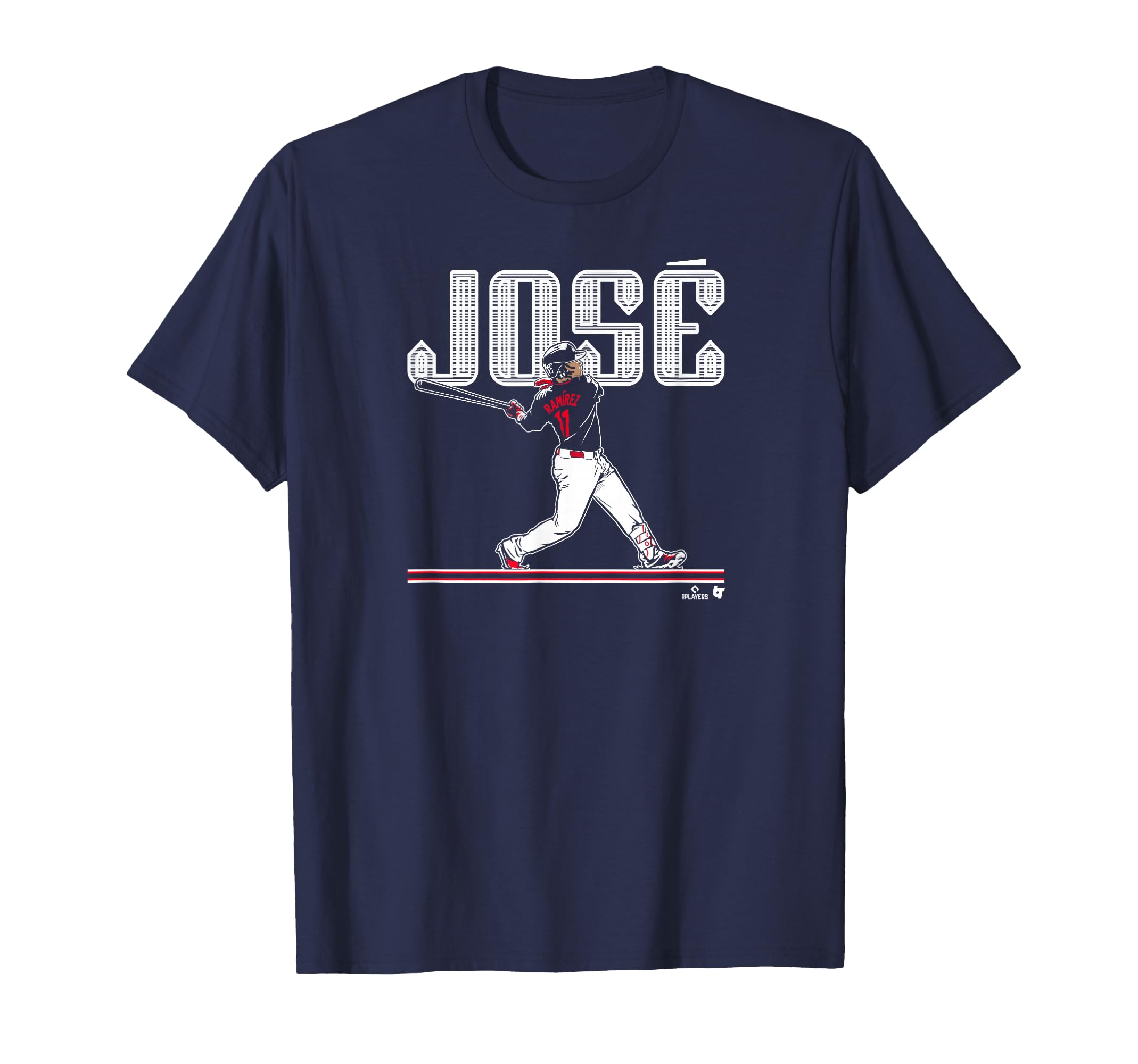 Jose Ramirez Slugger Swing Cleveland T-Shirt - Unique Graphic for Adults - T-Shirt, Sweatshirt, Hoodie