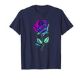 Cyber Aesthetic Rose Futurism T-Shirt - Minimalist Print Men Women - T-Shirt, Sweatshirt, Hoodie
