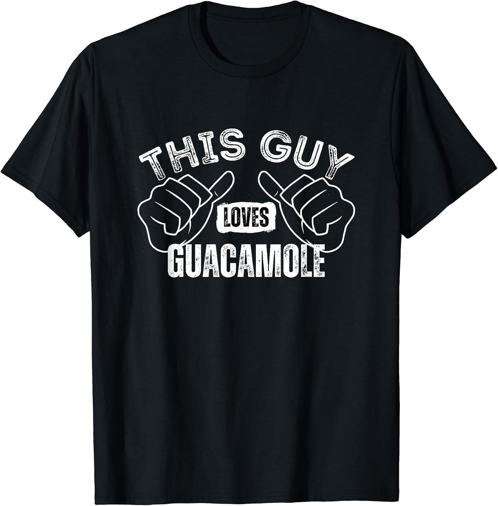 I Love Guacamole Funny Text Merch - Adult & Kids T-Shirts, Sweatshirts & Hoodies apparel design preview 1