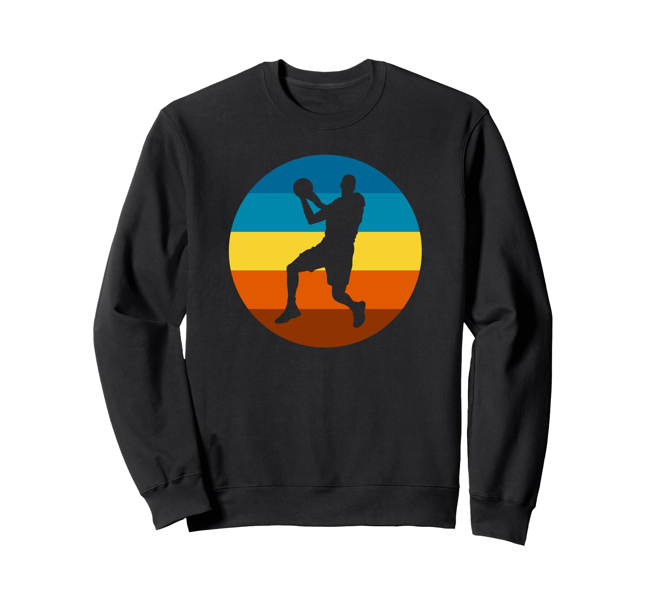 Basketball Sunset Basketball Sweatshirt - Streetwear Style for Adults - T-Shirt, Sweatshirt, Hoodie