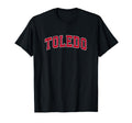 Toledo Ohio Oh Sports Red T-Shirt - Aesthetic Graphic Unisex - T-Shirt, Sweatshirt, Hoodie