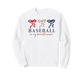 Coquette Baseball Is My Favorite Sweatshirt - Fun Novelty Design Men Women - T-Shirt, Sweatshirt, Hoodie