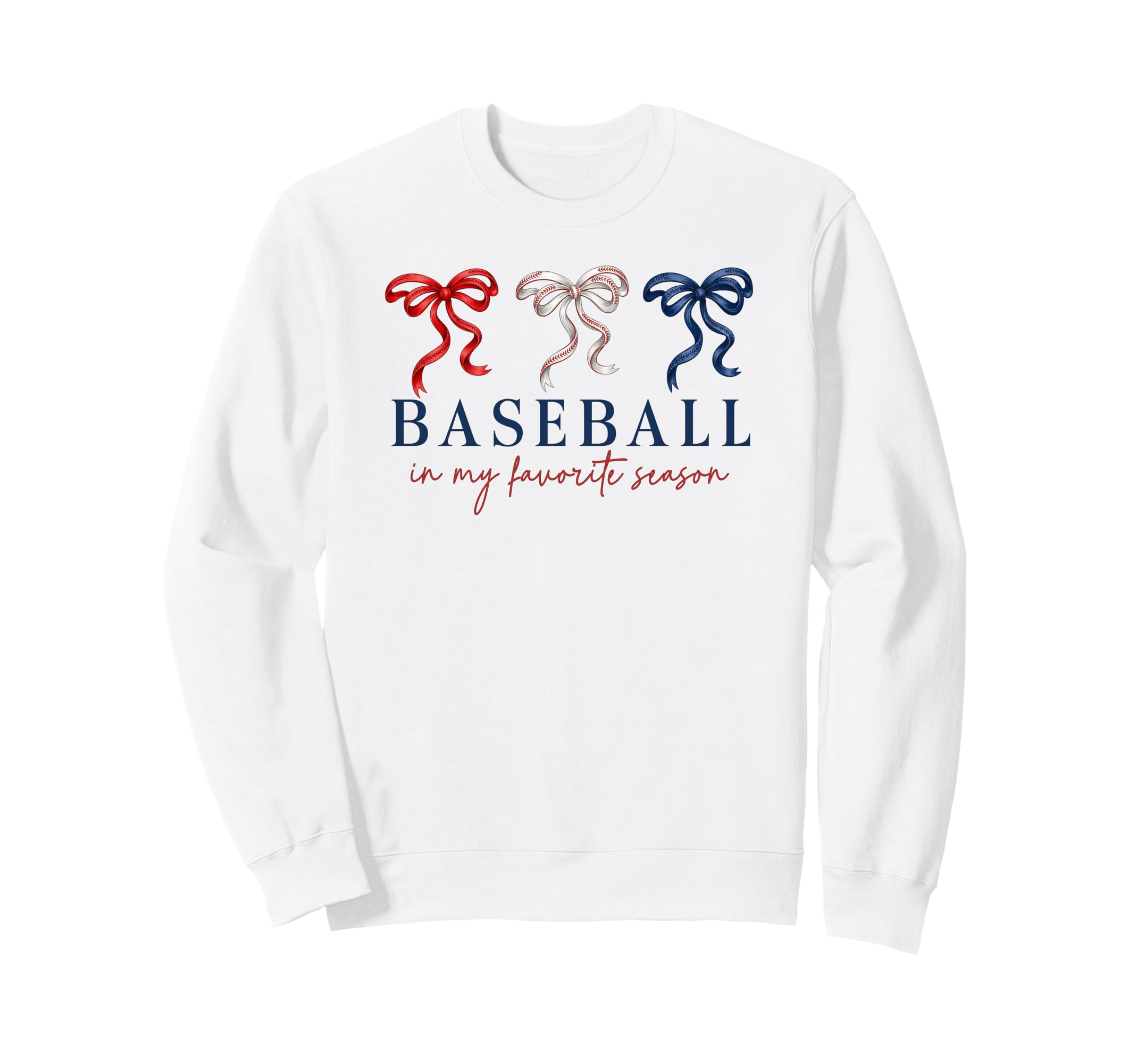 Coquette Baseball Is My Favorite Sweatshirt - Fun Novelty Design Men Women - T-Shirt, Sweatshirt, Hoodie