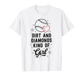 Baseball Dirt And Diamonds Kind T-Shirt - Casual Everyday Wear Unisex - T-Shirt, Sweatshirt, Hoodie