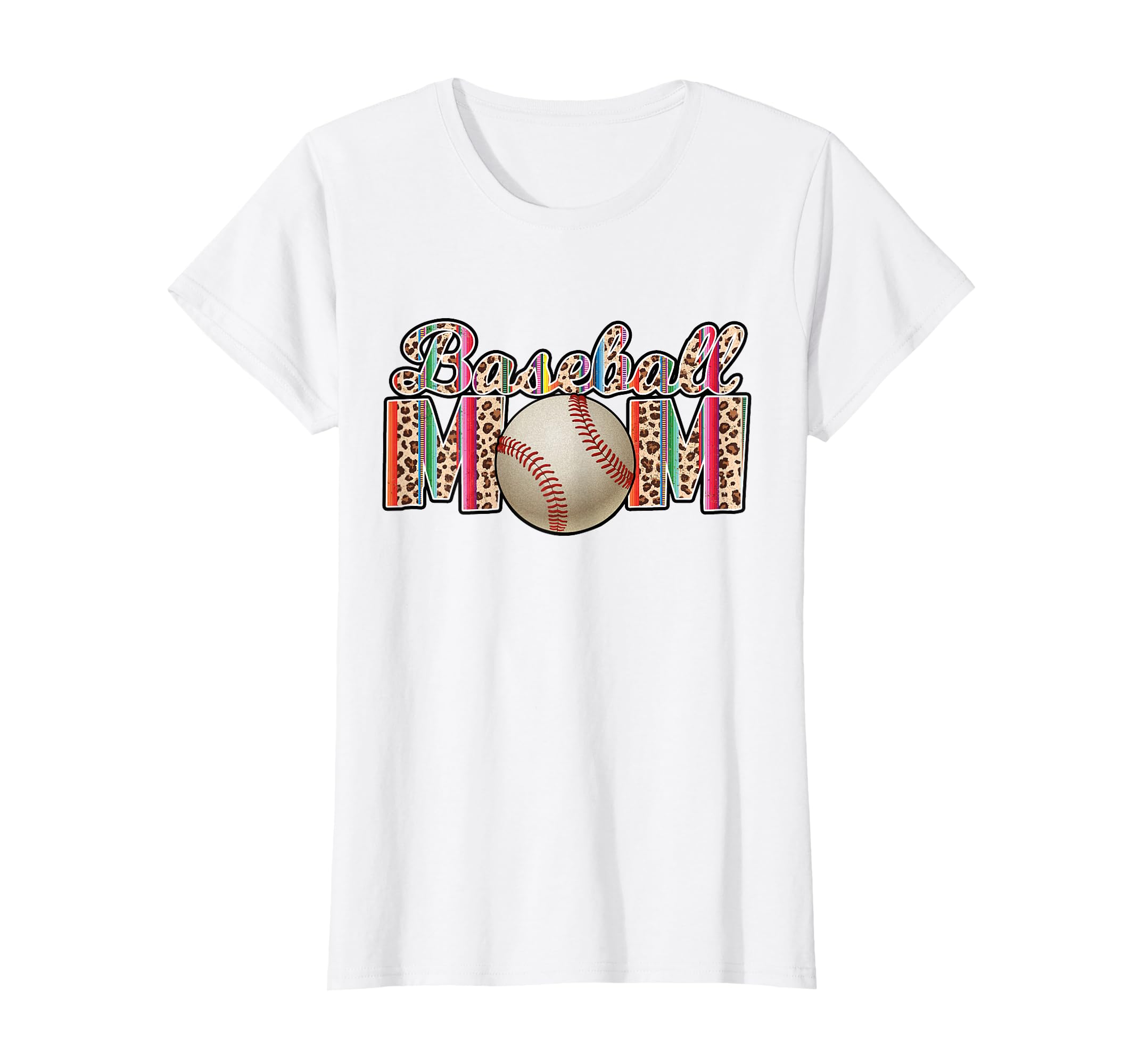 Baseball Mom Leopard Tie Dye Baseball T-Shirt - Unique Graphic for Adults - T-Shirt, Sweatshirt, Hoodie