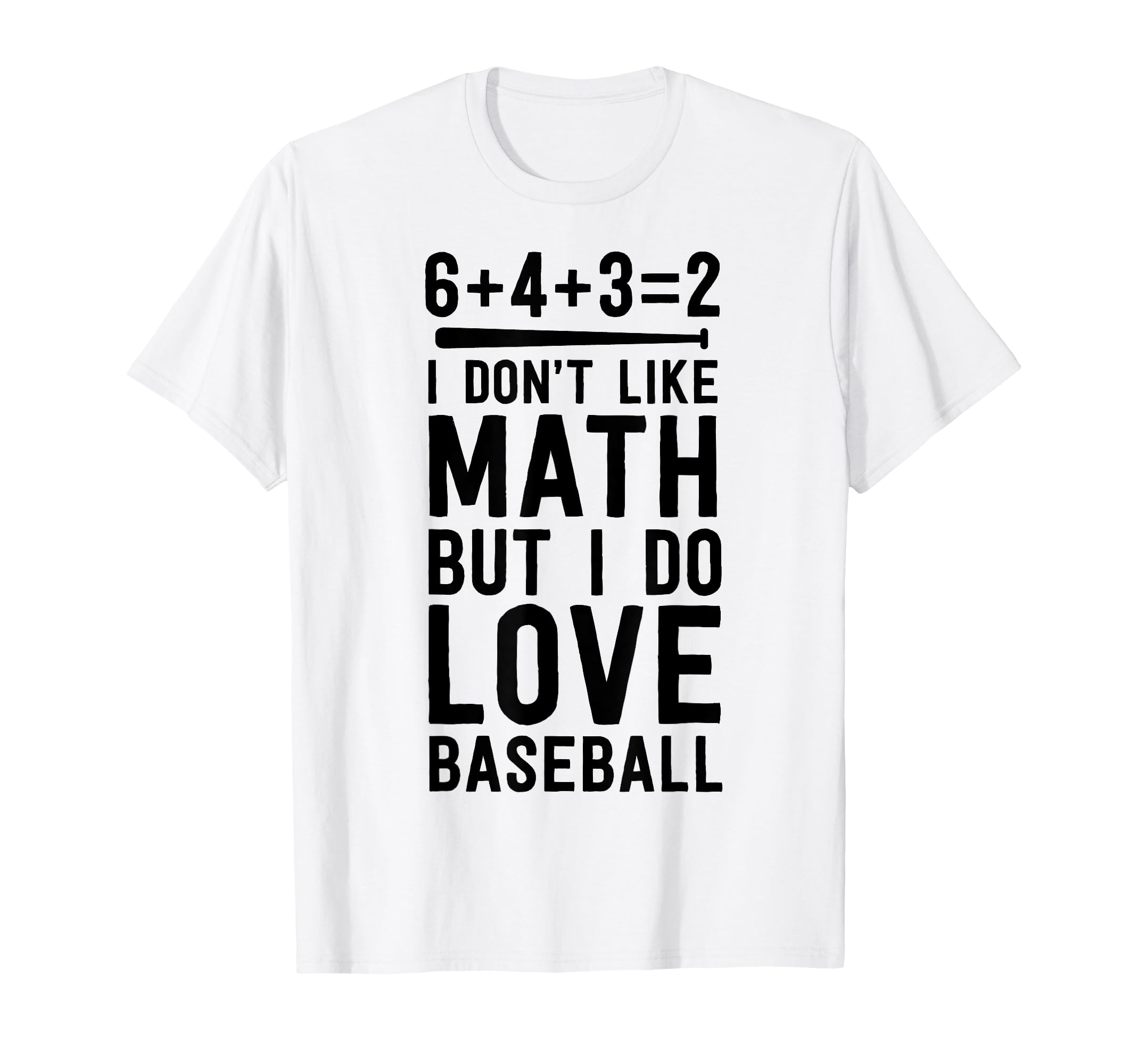 Funny Baseball Gift 6 4 3 2 Joke 6432 T-Shirt - Minimalist Print Unisex - T-Shirt, Sweatshirt, Hoodie