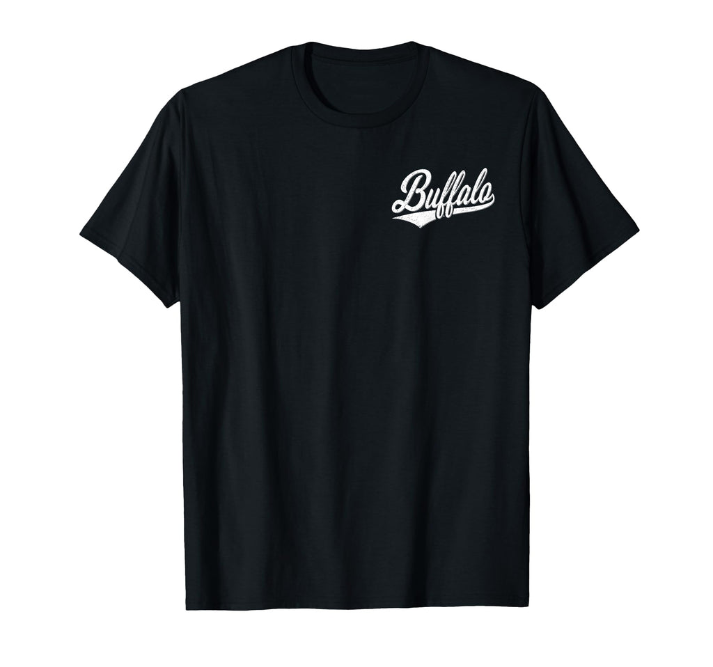 City Buffalo Ny Varsity Script Sports T-Shirt - Minimalist Print for Adults - T-Shirt, Sweatshirt, Hoodie