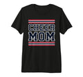 Cheer Mom Mother Bow Cheerleader Game Day T-Shirt - Graphic Print Unisex - T-Shirt, Sweatshirt, Hoodie