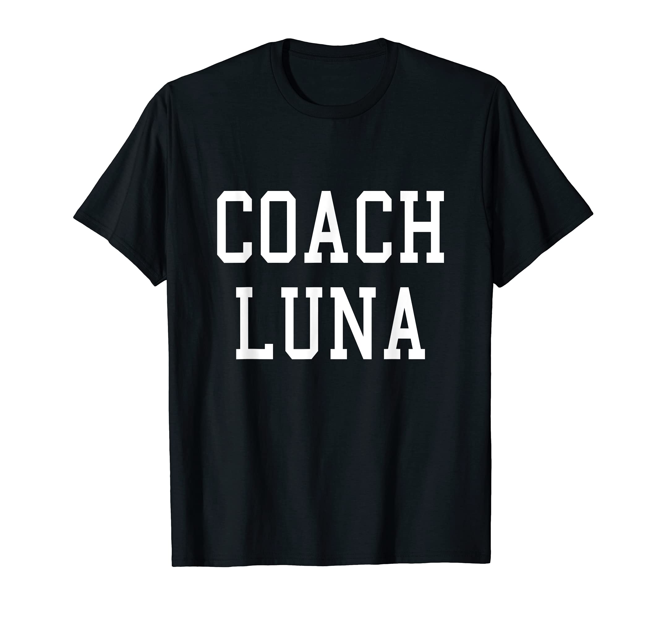 Coach Luna Custom Football Soccer T-Shirt - Aesthetic Graphic Unisex - T-Shirt, Sweatshirt, Hoodie