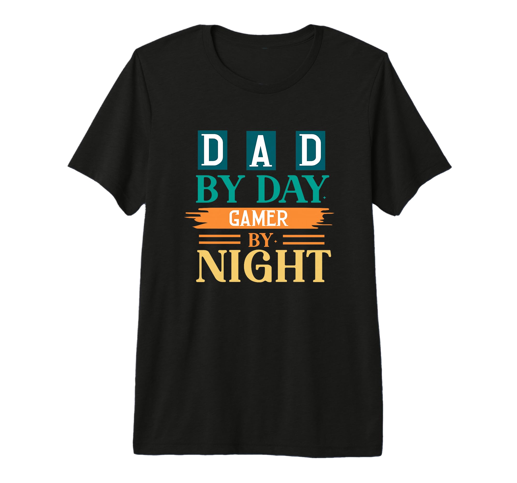 Dad Day Gamer Night Fathers Day Dad Tri T-Shirt - Minimalist Print Unisex - T-Shirt, Sweatshirt, Hoodie