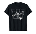 Wildcats Football Baseball Basketball Co T-Shirt - Graphic Print Men Women - T-Shirt, Sweatshirt, Hoodie