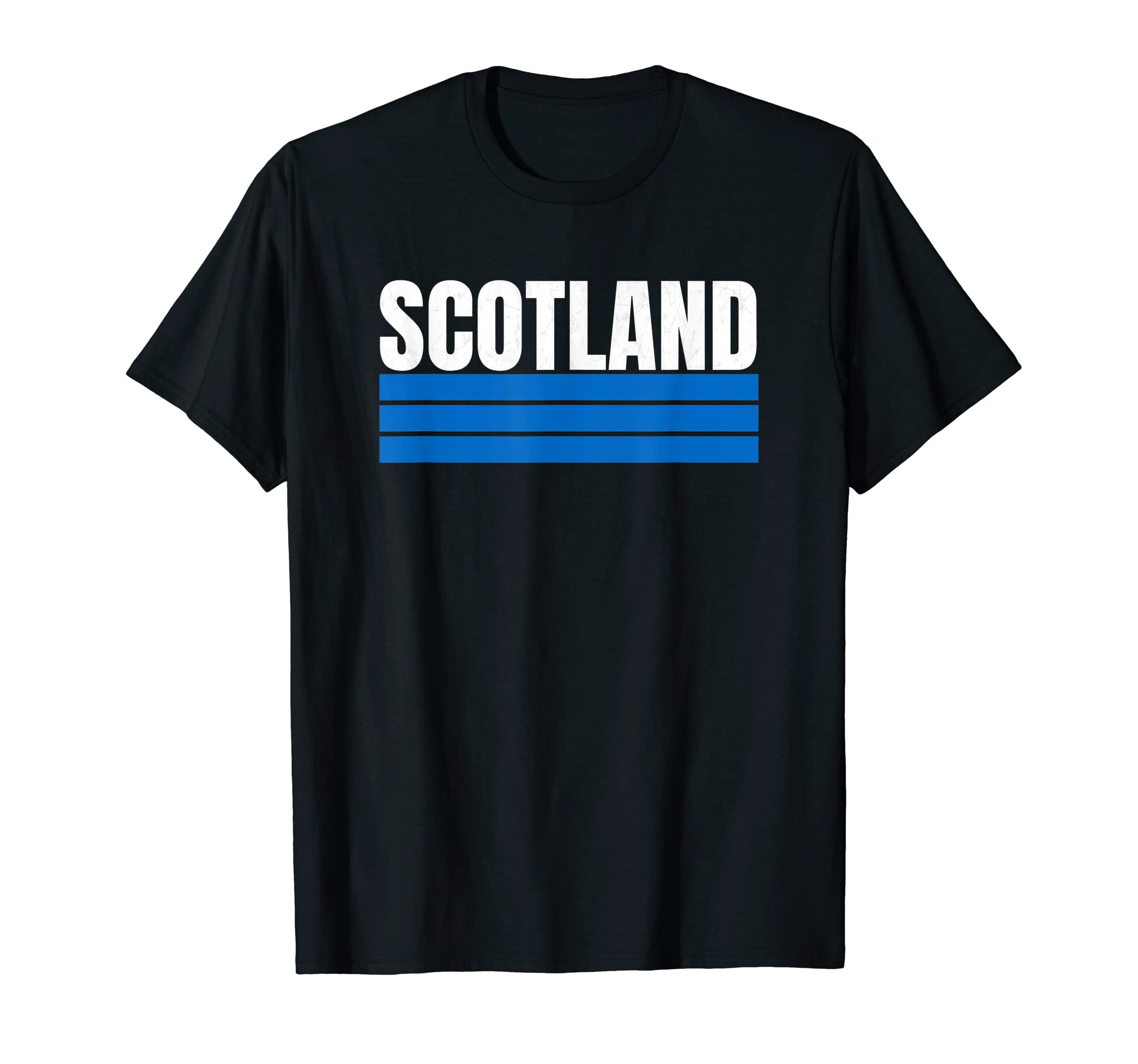 Scotland Blue White Scottish Fan Gear T-Shirt - Unique Graphic Men Women - T-Shirt, Sweatshirt, Hoodie