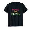 Make Peace Not War Colorful Peace Love T-Shirt - Minimalist Print Unisex - T-Shirt, Sweatshirt, Hoodie