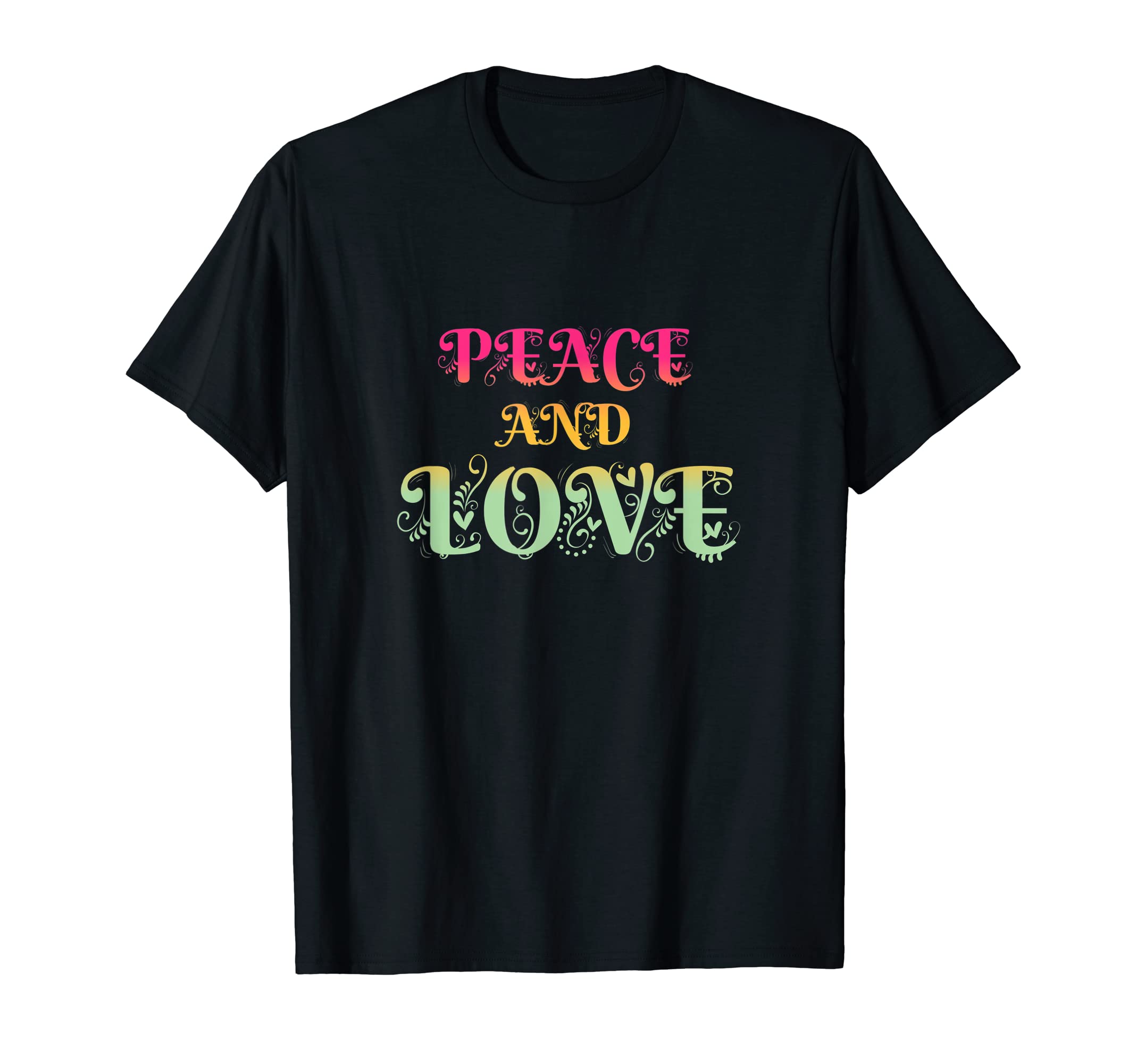 Make Peace Not War Colorful Peace Love T-Shirt - Minimalist Print Unisex - T-Shirt, Sweatshirt, Hoodie