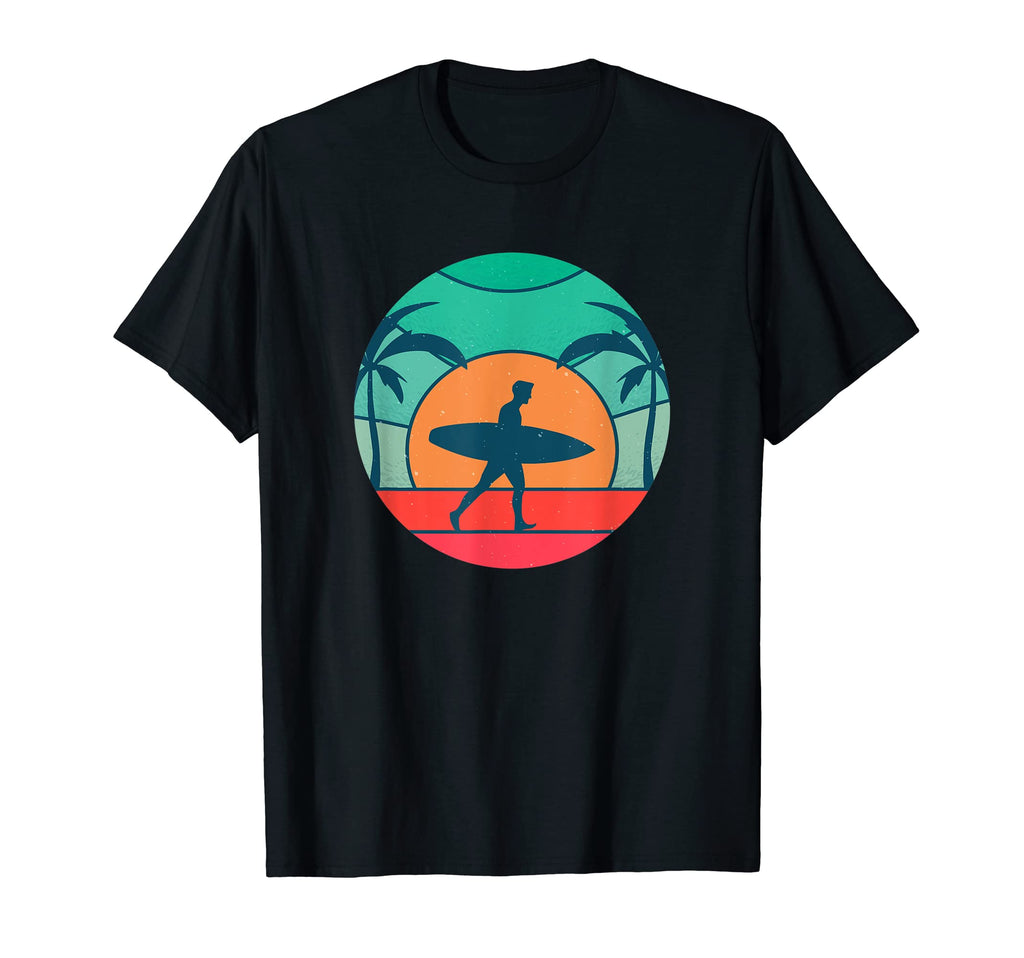 Sunset Surfing Surf Sunset Beach T-Shirt - Graphic Print Men Women - T-Shirt, Sweatshirt, Hoodie
