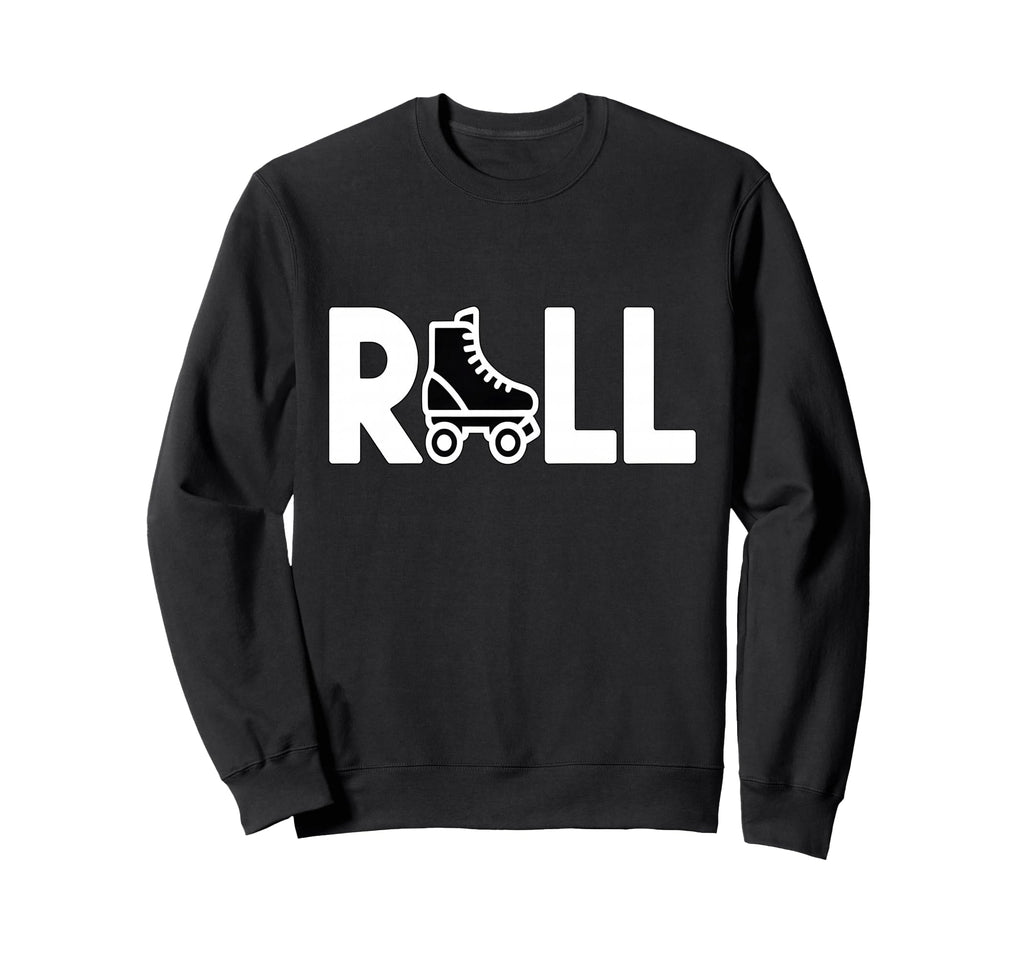 Roller Skates Color Line Art Sweatshirt - Aesthetic Graphic Unisex - T-Shirt, Sweatshirt, Hoodie