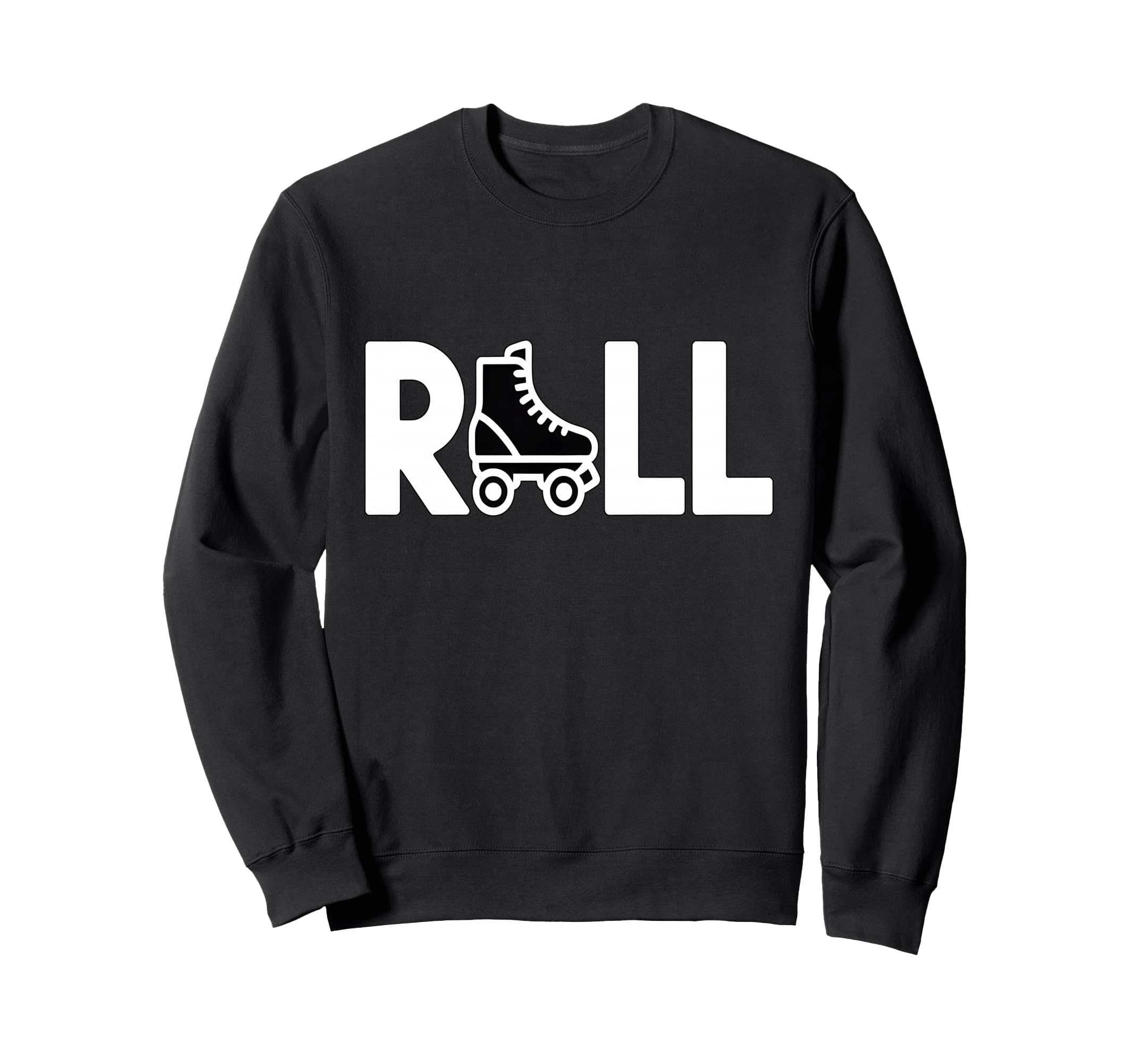 Roller Skates Color Line Art Sweatshirt - Aesthetic Graphic Unisex - T-Shirt, Sweatshirt, Hoodie