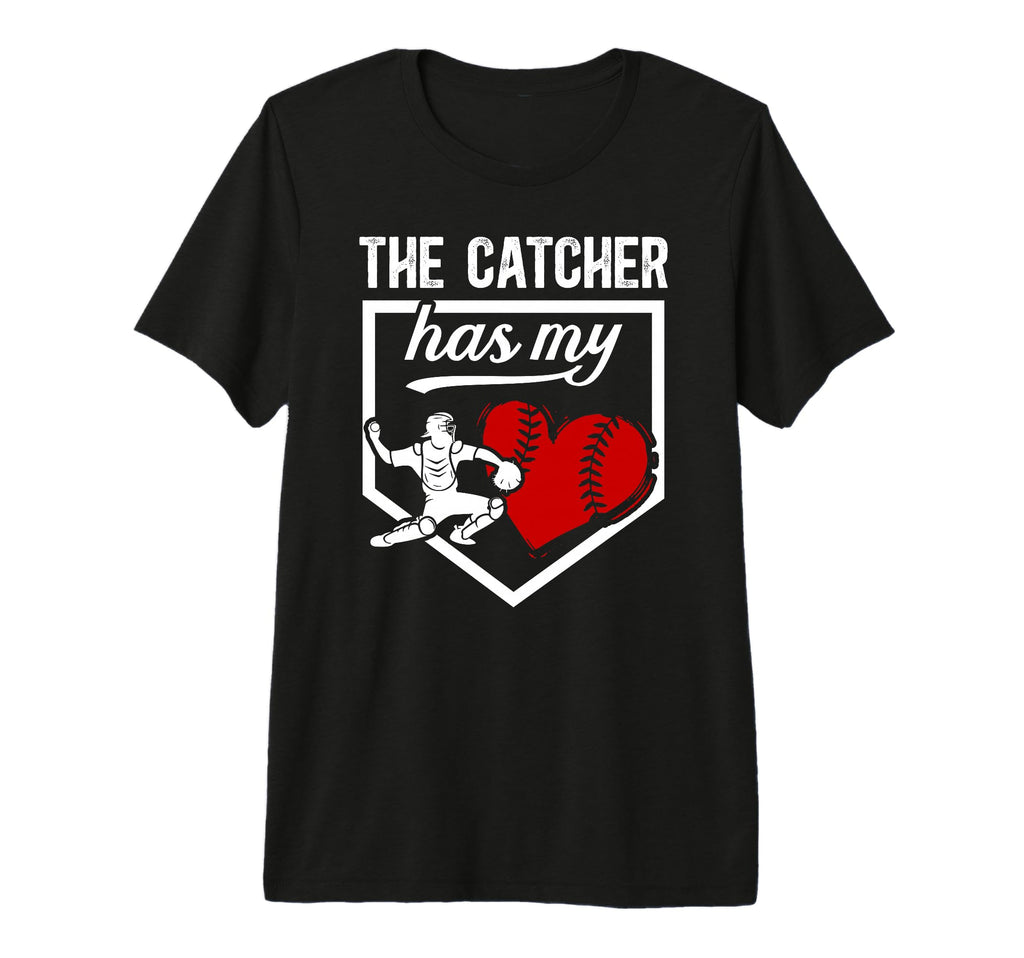 Proud Baseball Catcher Mom Baseball T-Shirt - Trendy Graphic for Adults - T-Shirt, Sweatshirt, Hoodie