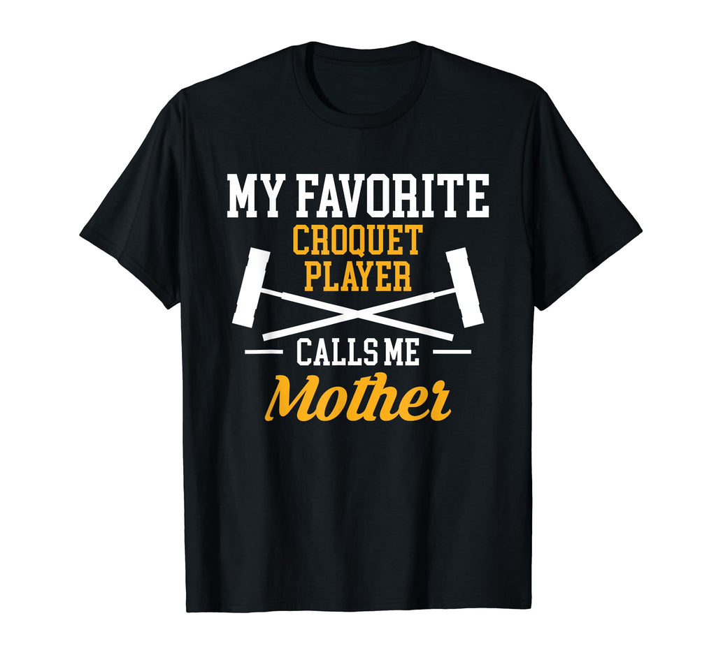 Croquet Lawn Game Croquet Player T-Shirt - Minimalist Print Men Women - T-Shirt, Sweatshirt, Hoodie