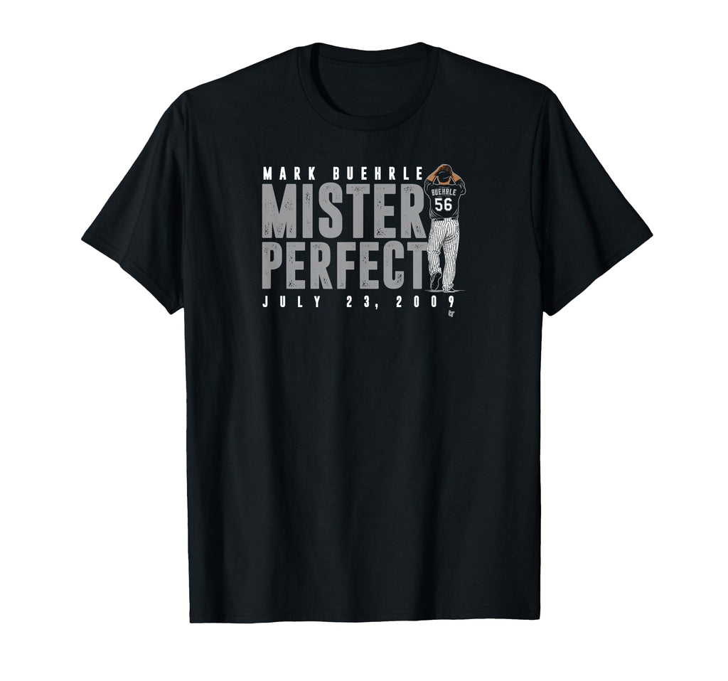 Mark Buehrle Mister Chicago Baseball T-Shirt - Custom Art Print Men Women - T-Shirt, Sweatshirt, Hoodie