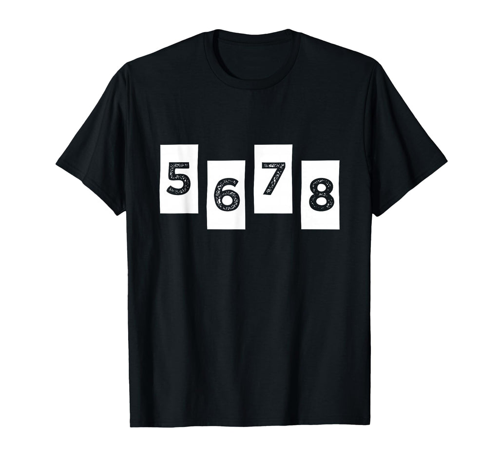 5678 Cheer Matching Team Competition T-Shirt - Minimalist Print Men Women - T-Shirt, Sweatshirt, Hoodie