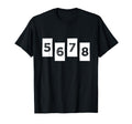 5678 Cheer Matching Team Competition T-Shirt - Minimalist Print Men Women - T-Shirt, Sweatshirt, Hoodie