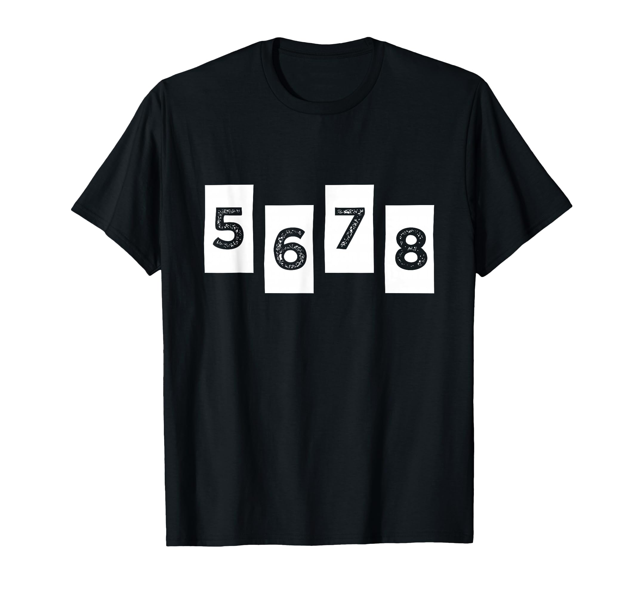 5678 Cheer Matching Team Competition T-Shirt - Minimalist Print Men Women - T-Shirt, Sweatshirt, Hoodie