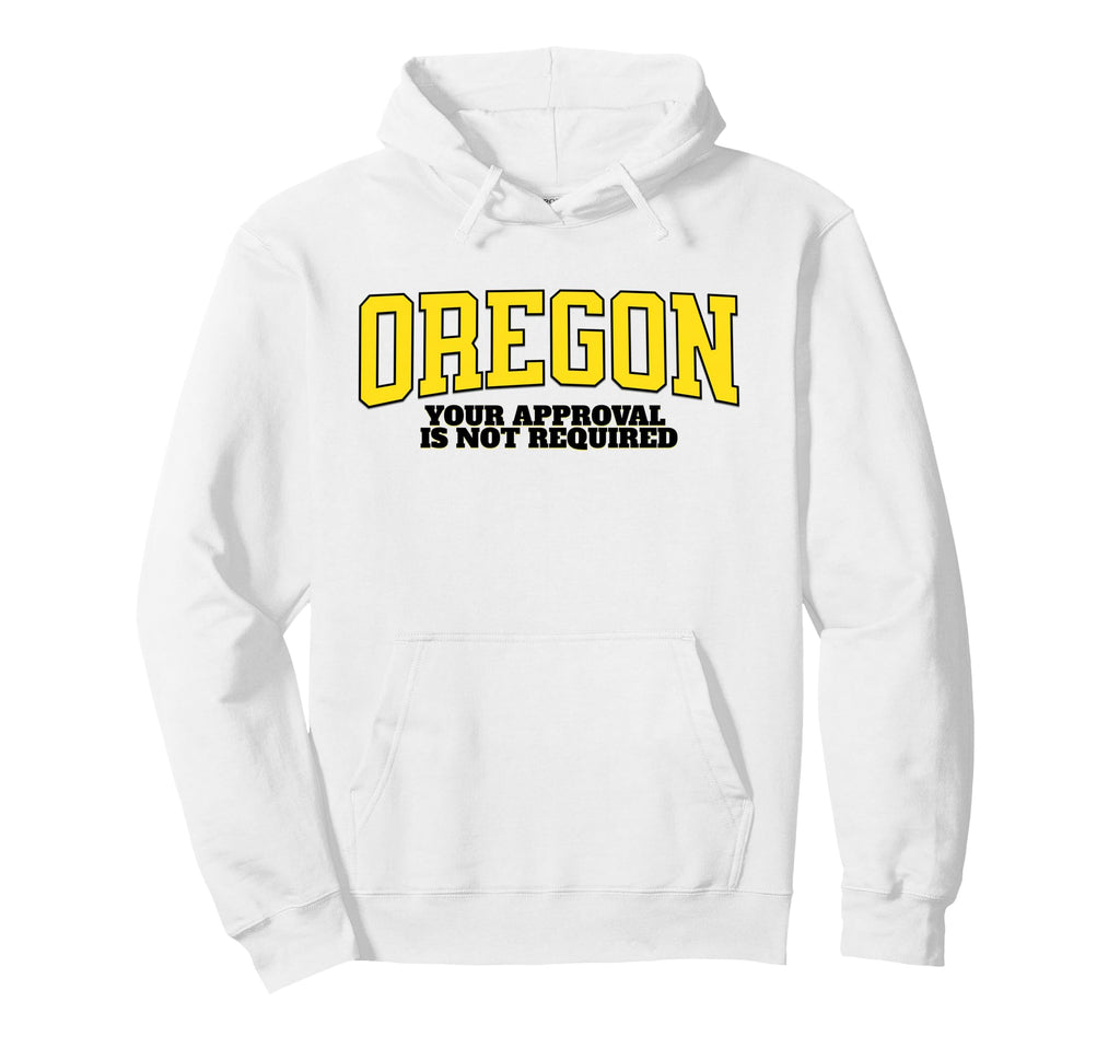 Oregon Varsity Oregon Fan Hoodie - Minimalist Print for Adults - T-Shirt, Sweatshirt, Hoodie