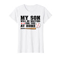 Womens My Son Will Be Waiting You T-Shirt - Aesthetic Graphic for Adults - T-Shirt, Sweatshirt, Hoodie