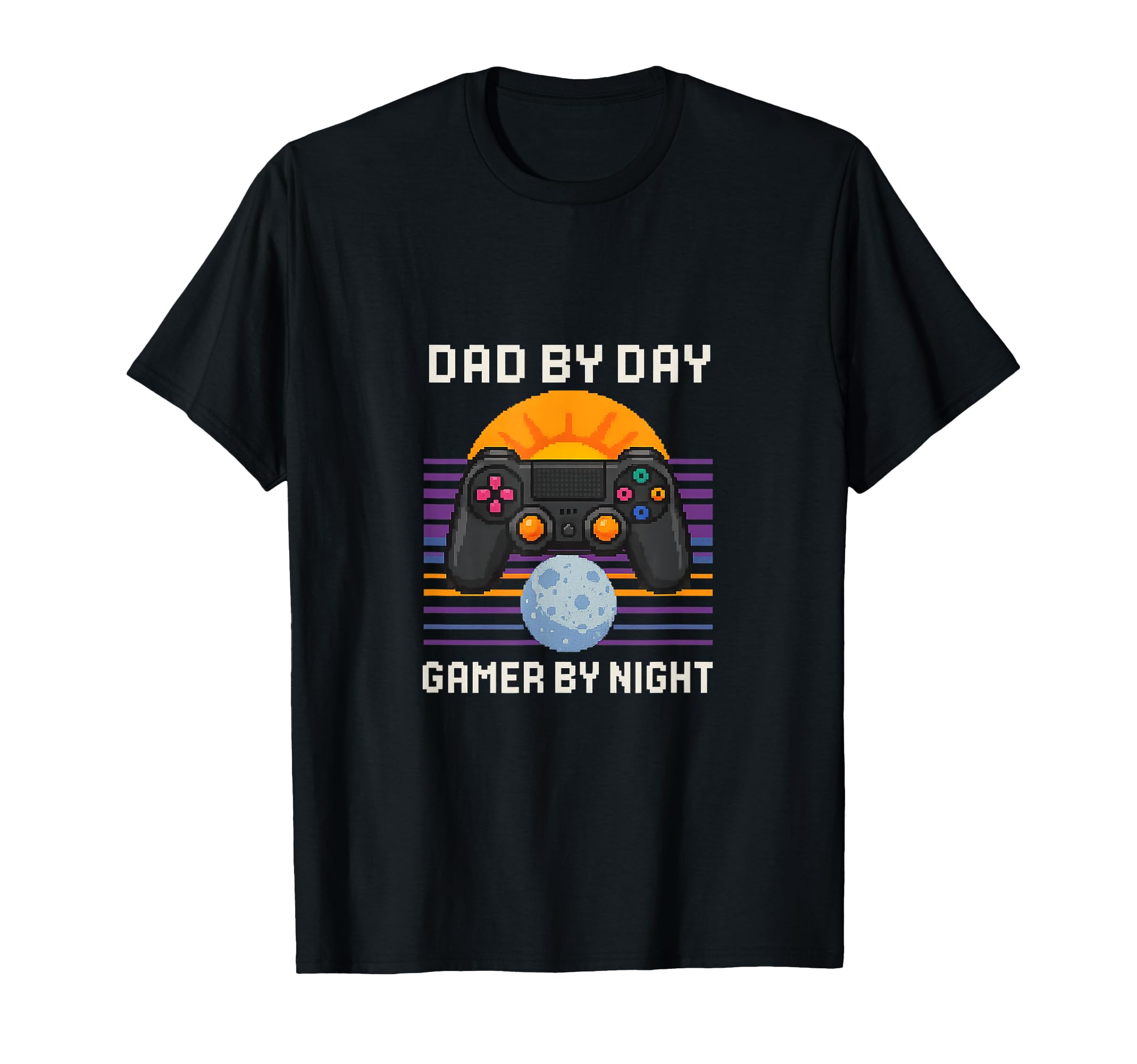 Dad Day Gamer Night Controller T-Shirt - Unique Graphic Unisex - T-Shirt, Sweatshirt, Hoodie