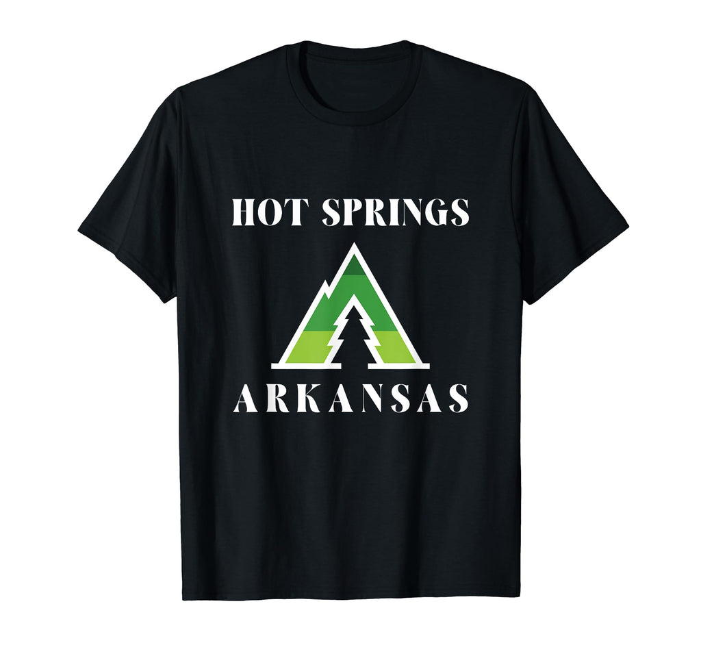 Hot Springs Arkansas Pine Tree 70S T-Shirt - Trendy Graphic Men Women - T-Shirt, Sweatshirt, Hoodie