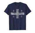 Quebec Montreal Flag Canada T-Shirt - Casual Everyday Wear Men Women - T-Shirt, Sweatshirt, Hoodie