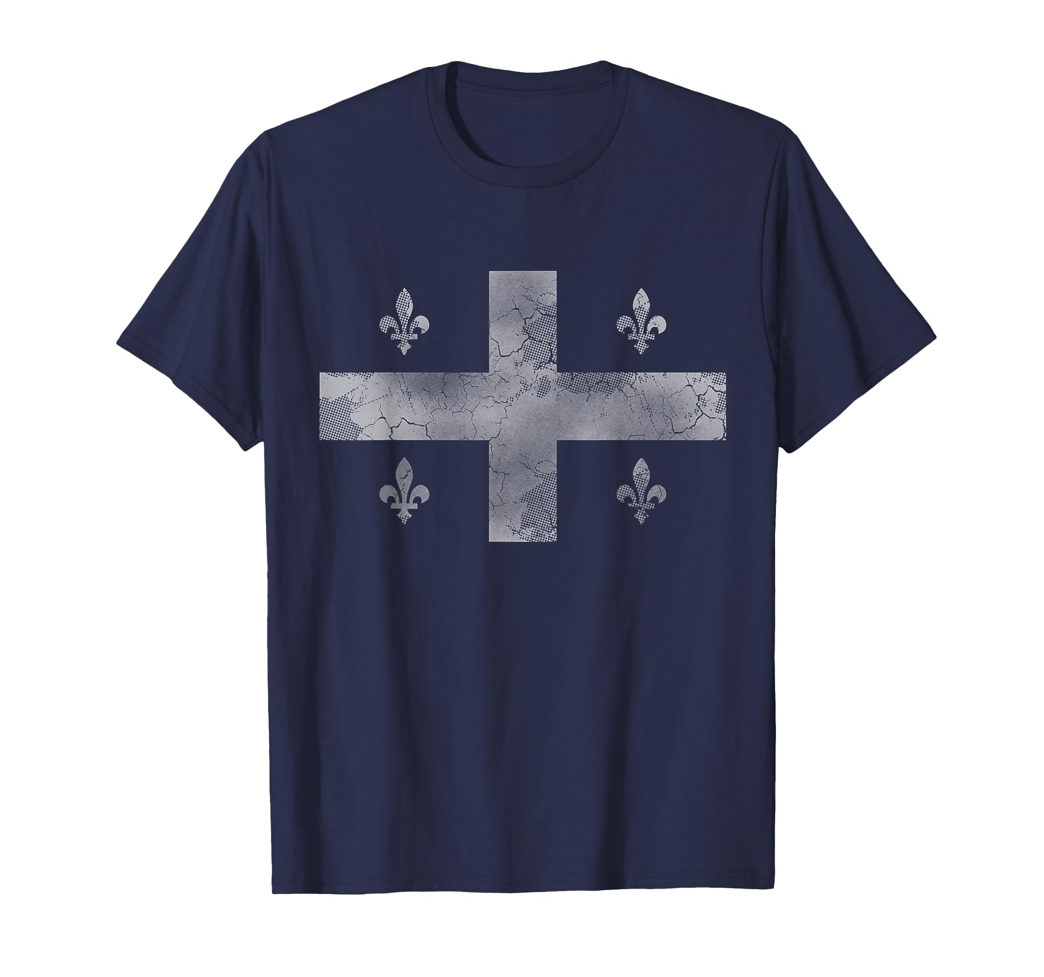 Quebec Montreal Flag Canada T-Shirt - Casual Everyday Wear Men Women - T-Shirt, Sweatshirt, Hoodie