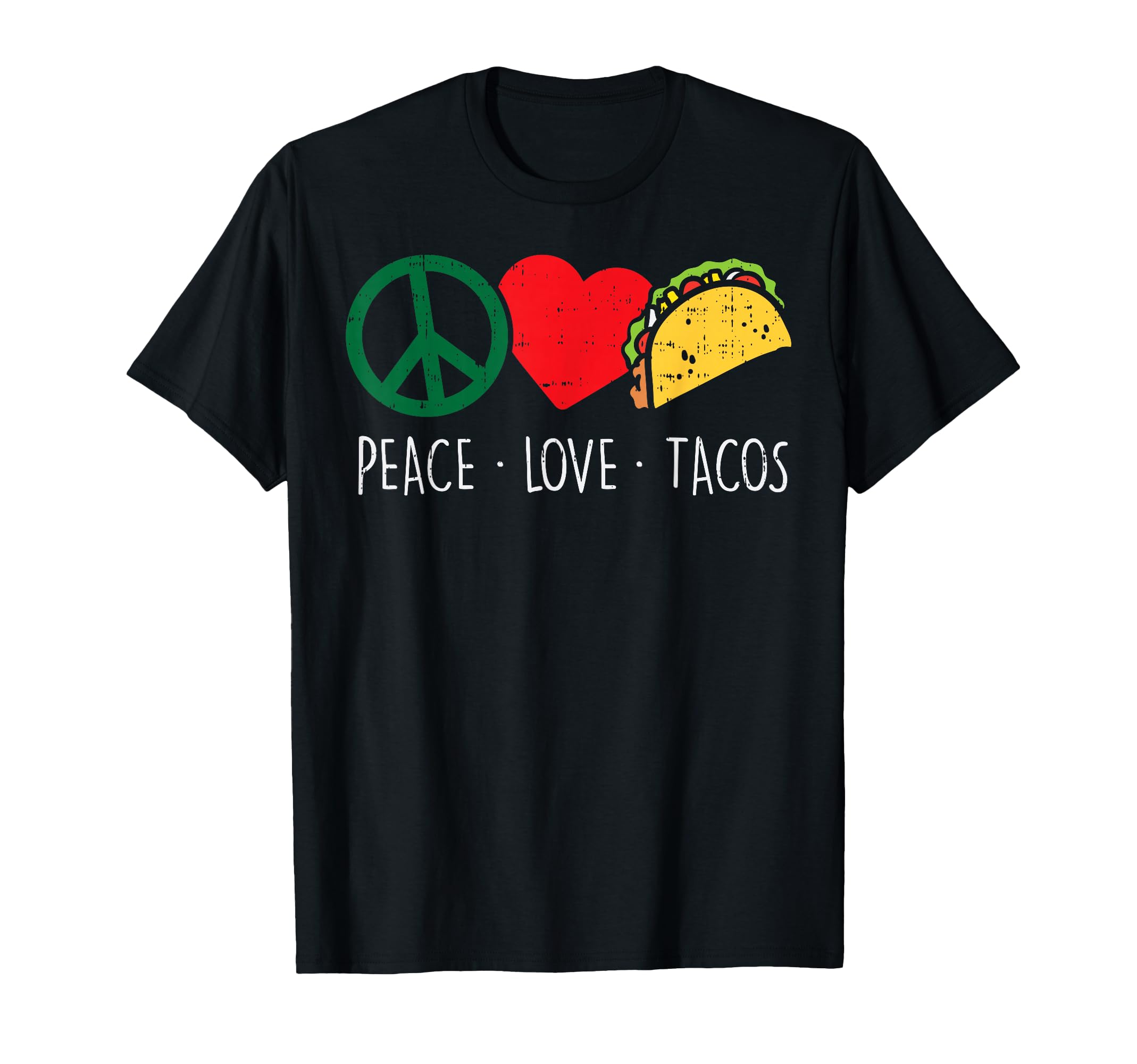 Peace Love Tacos Cinco De Mayo Fiesta T-Shirt - Aesthetic Graphic Unisex - T-Shirt, Sweatshirt, Hoodie