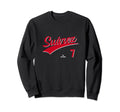 Eugenio Suarez 7 Baseball Player Sweatshirt - Aesthetic Graphic Men Women - T-Shirt, Sweatshirt, Hoodie